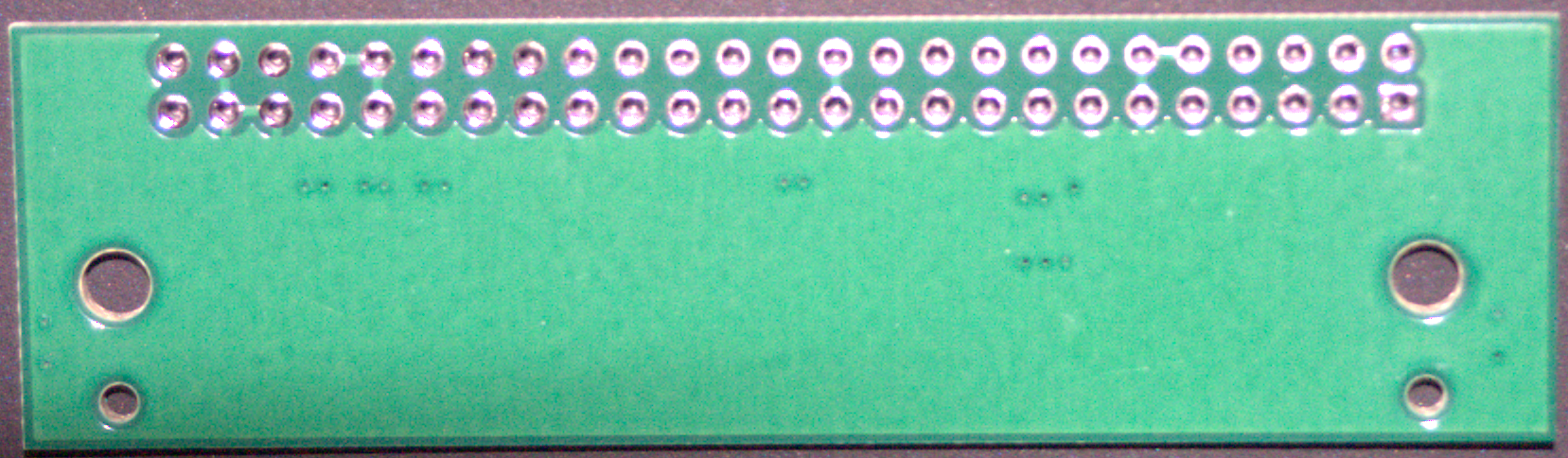 G2 host extender PCB (back)