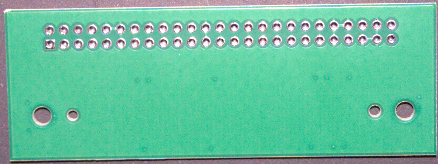 G2 target extender PCB (back)