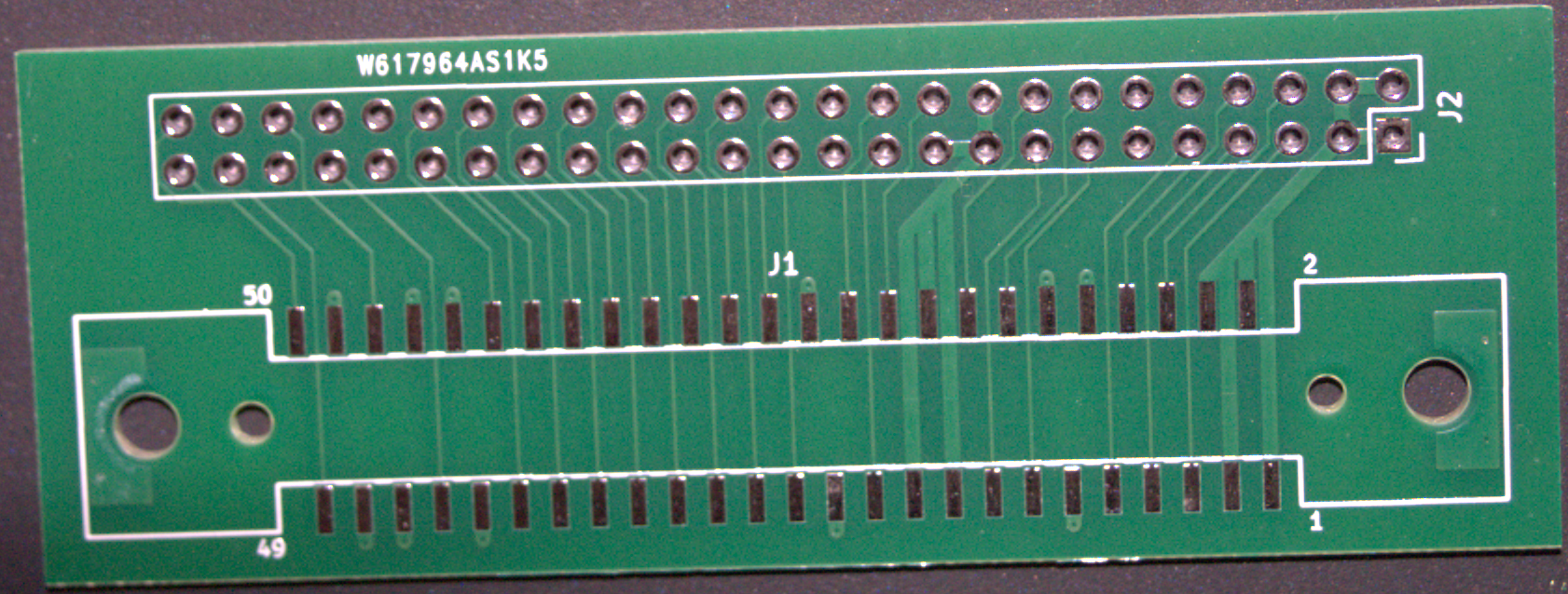 G2 target extender PCB (front)